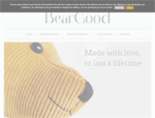 Tablet Screenshot of beargood.com